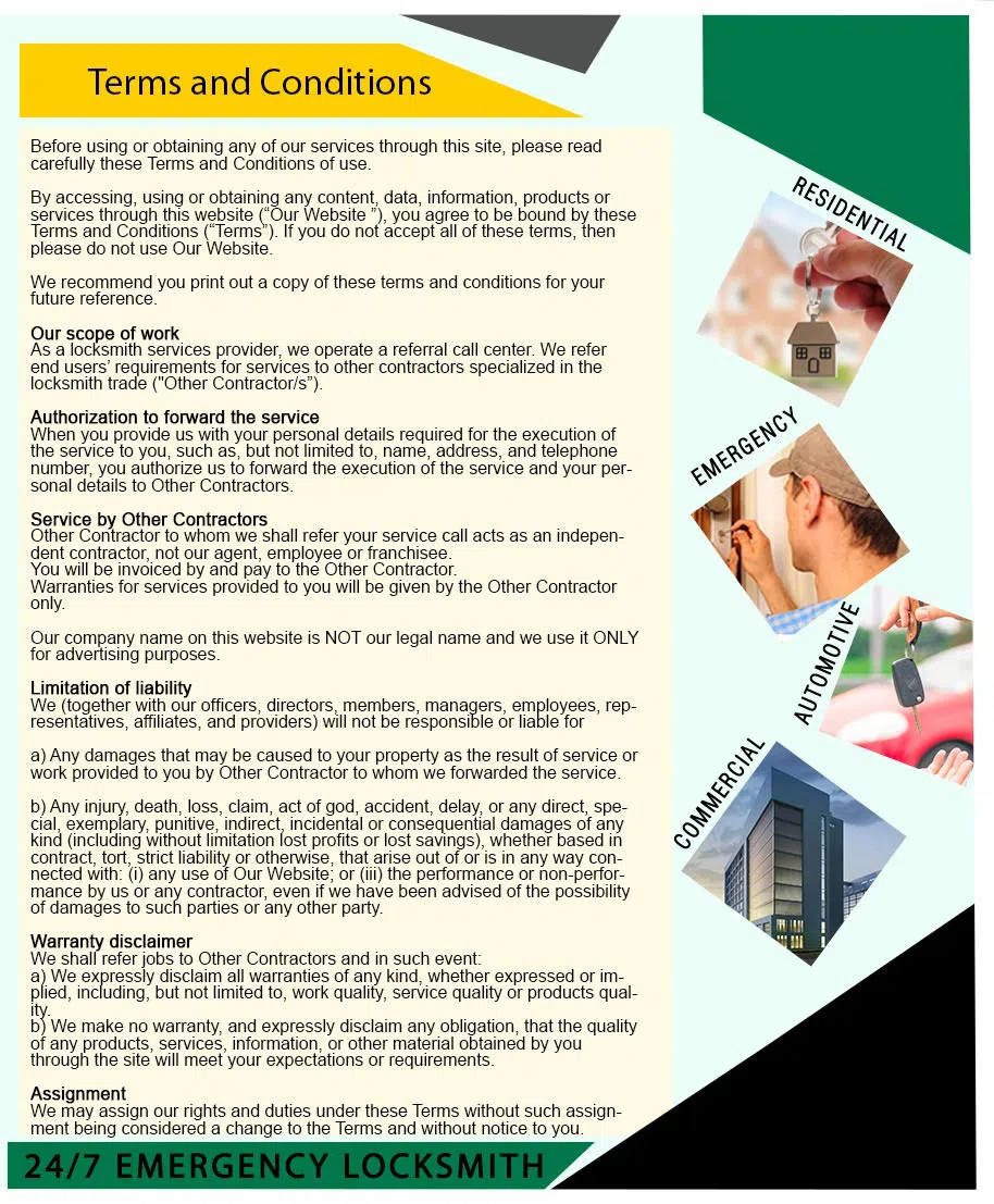 Houston All Day Locksmith Houston, TX 281-670-2371 - terms-and-condition-68-19mod